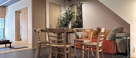 Superior House | Living area | Flat-screen TV
