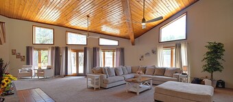 7000 sqft house on 5 acre with pool and indoor basketball/Raquetball court 