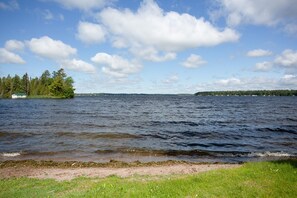 Beach - Cabin 2- 2-Bedroom Lakeview Cabin, Swimming Sandy Beach, Fishing Dock & Firepits (Kawartha Lakes)
