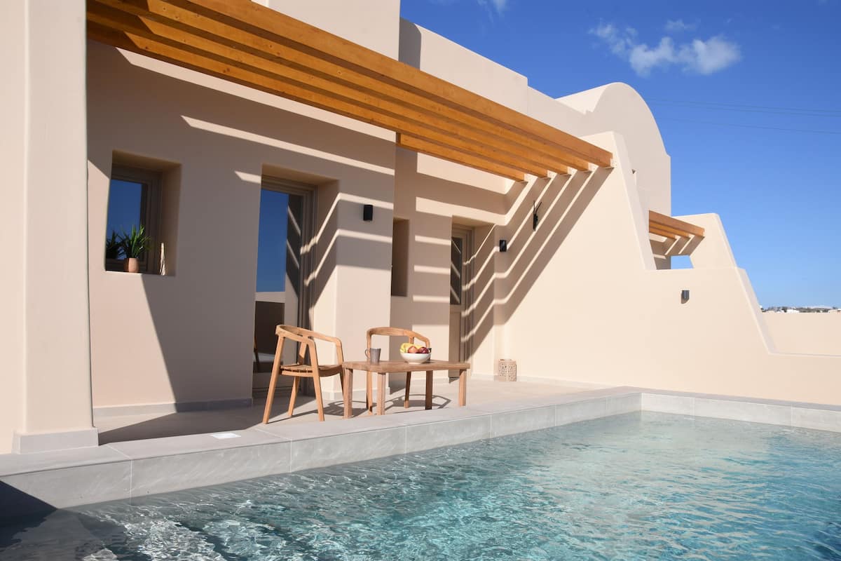 Villa – superior, bakgårdsutsikt | Terrasse/patio