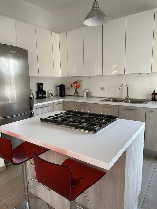 Fridge, microwave, oven, stovetop - Home Sweet RHome (Roma)