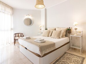 2 chambres, accès au Wi-Fi (inclus), literie fournie