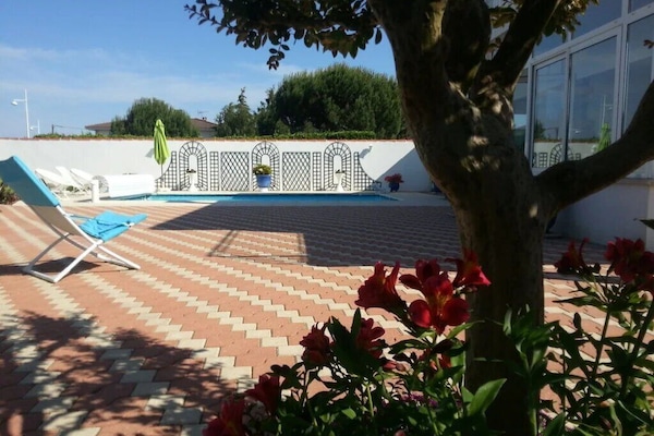 Alberca al aire libre