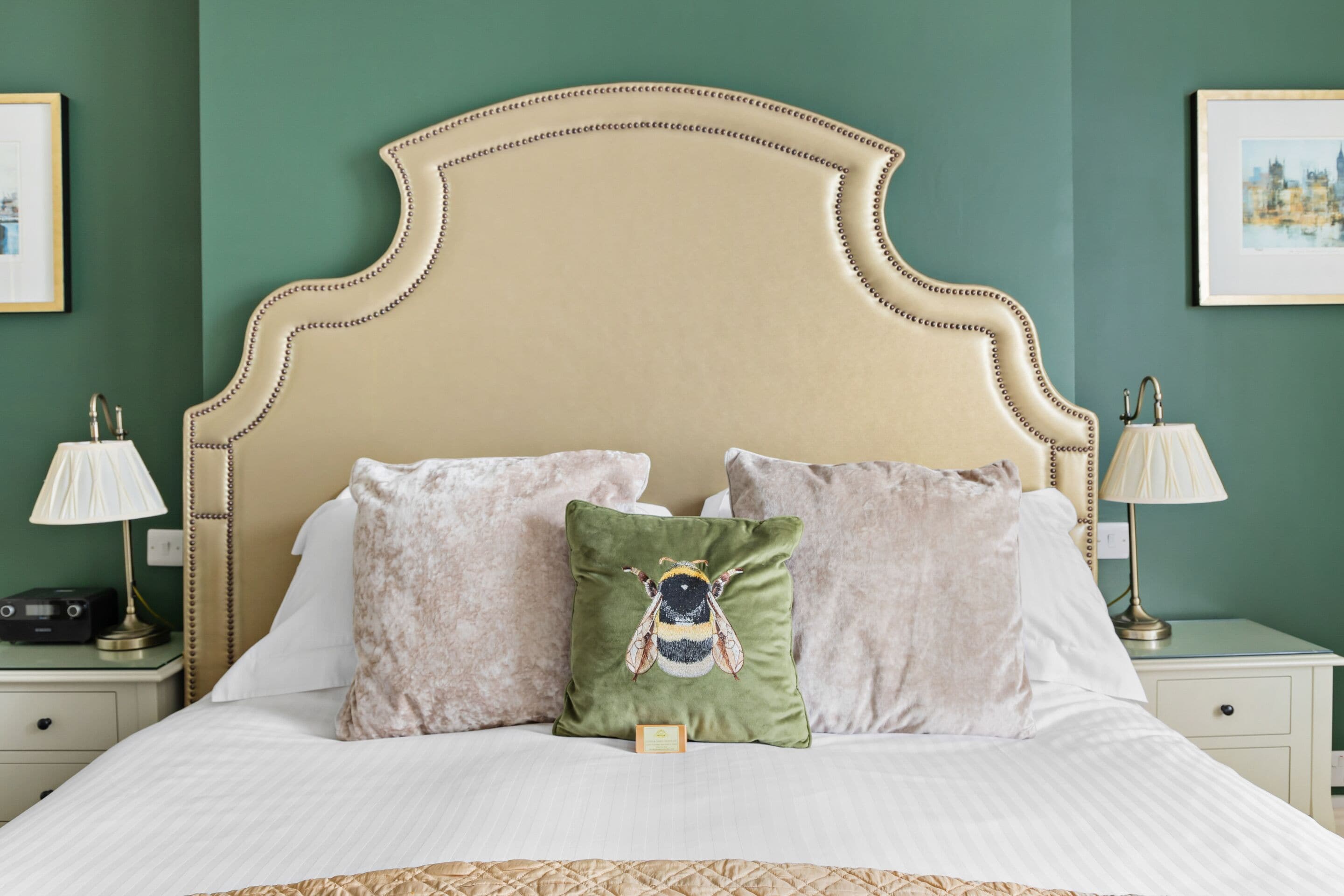 Superior Double Room, Ensuite (Super King) | Egyptian cotton sheets, premium bedding, pillow-top beds
