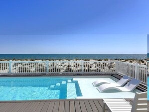 Piscine chauffée