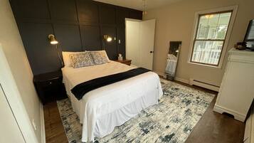 3 habitaciones, tabla de planchar con plancha, cuna de viaje y wifi