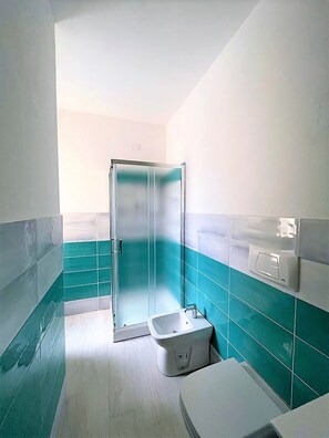 Shower, hair dryer