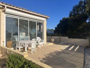 Outdoor dining - Atemberaubender Meerblick mit Großer Terrasse (Fleury)