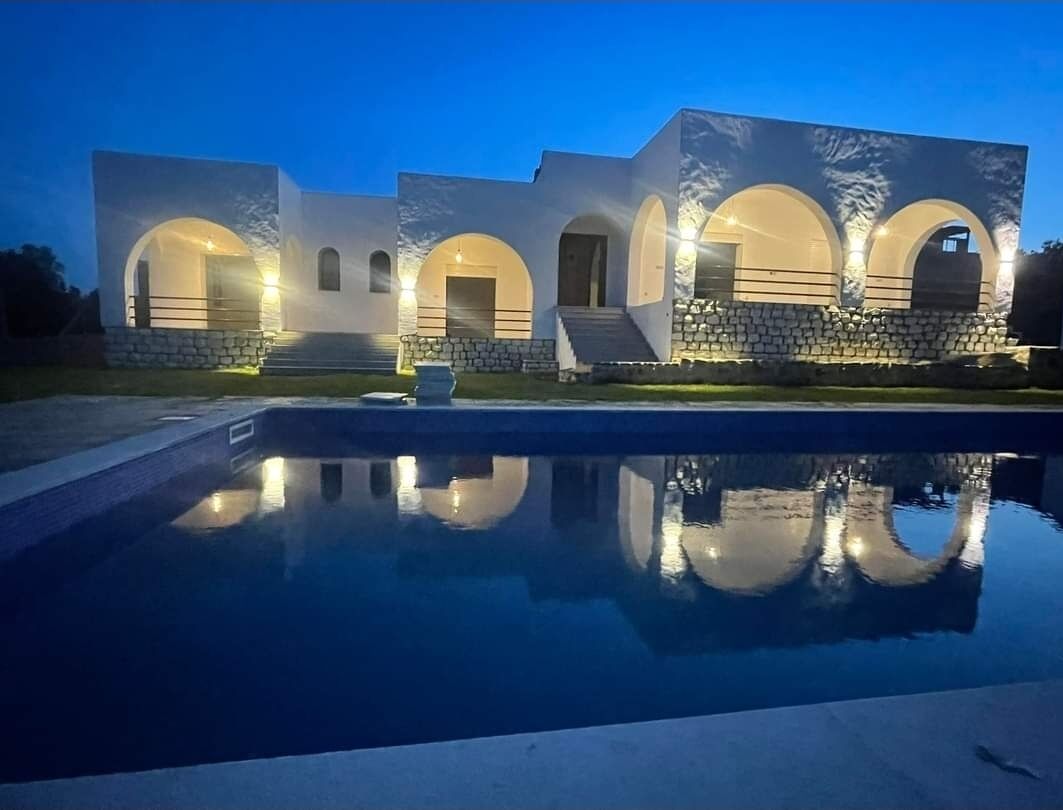 Alberca al aire libre 