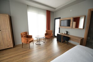 Quarto triplo luxo | Roupas de cama de algodão egípcio, roupas de cama premium, frigobar