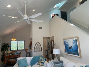 TV, bøker og kontorer