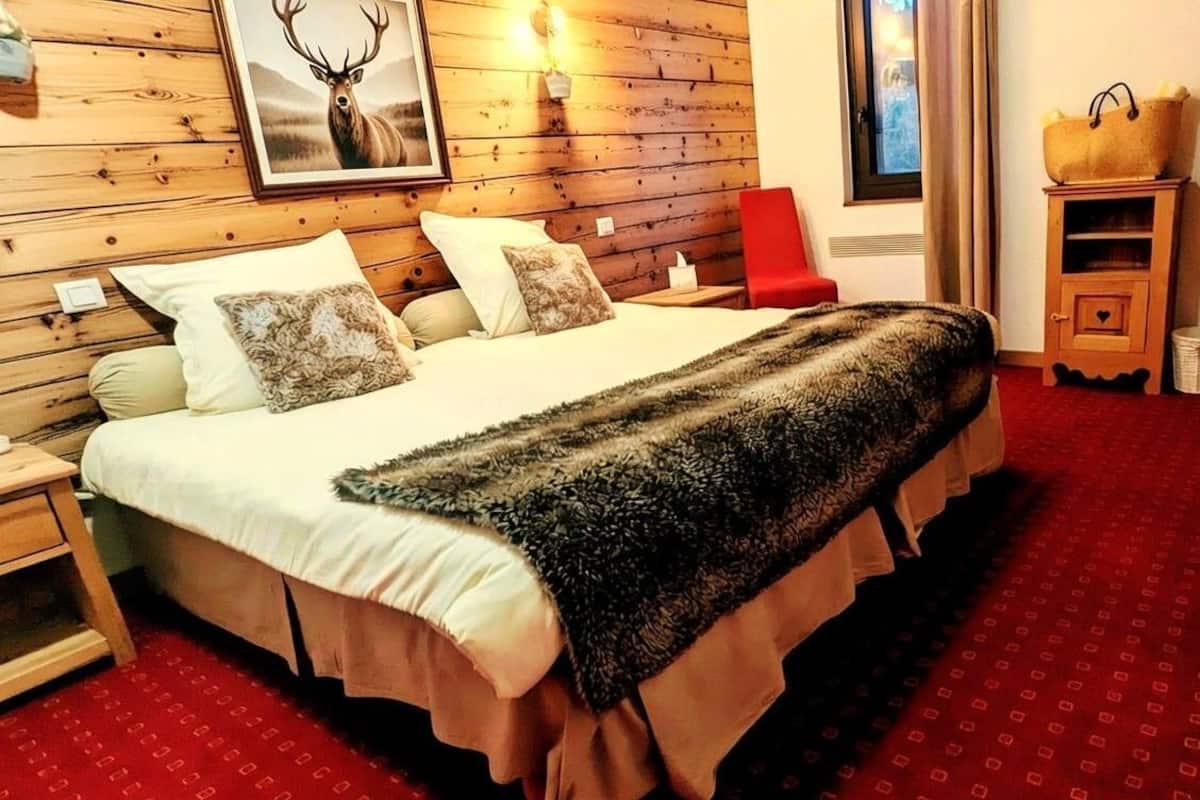 Comfort dubbelrum - 1 sovrum | Skrivbord, ljudisolering, strykjärn/strykbräda och gratis wi-fi