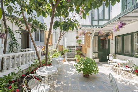 花园景观. 阿亚精品酒店