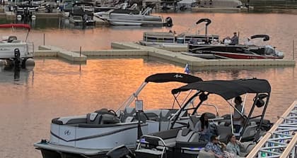 Spacious Summer Escape: Private Backyard, Dock & Fire Pit, Channel Waterfront