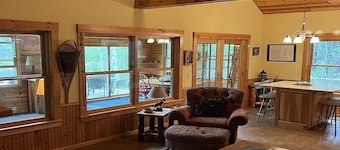 Spacious Summer Escape: Private Backyard, Dock & Fire Pit, Channel Waterfront