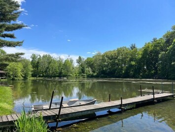 Image of Unique Log Cabin Retreat on 138 Acres, swim, fish, boat, paddleboard!