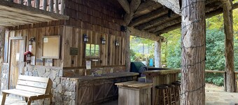 4Bed/4Bath Mountain Retreat in Wolf Laurel CC with 60-mile views.