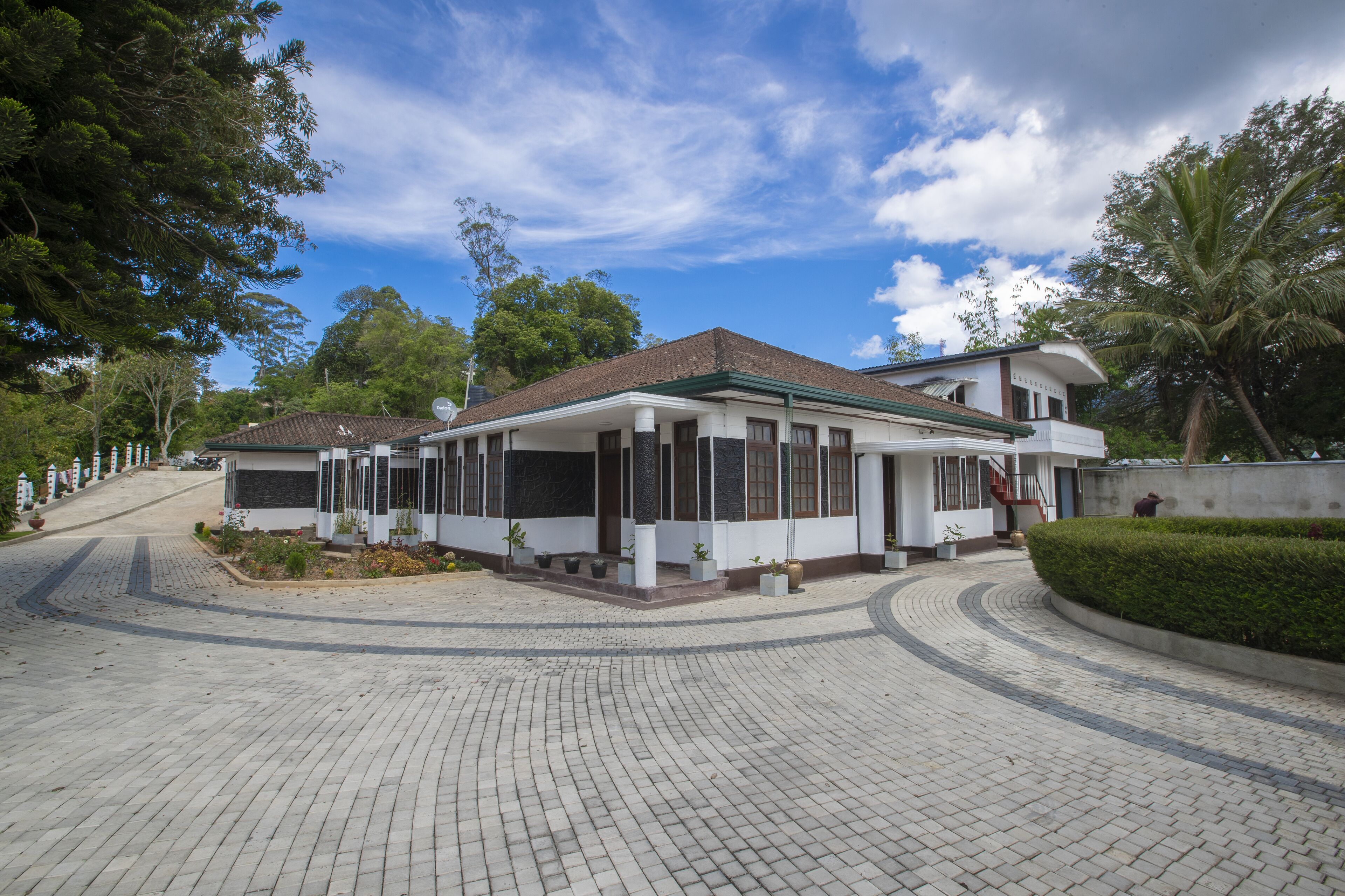 Façade de l’hébergement