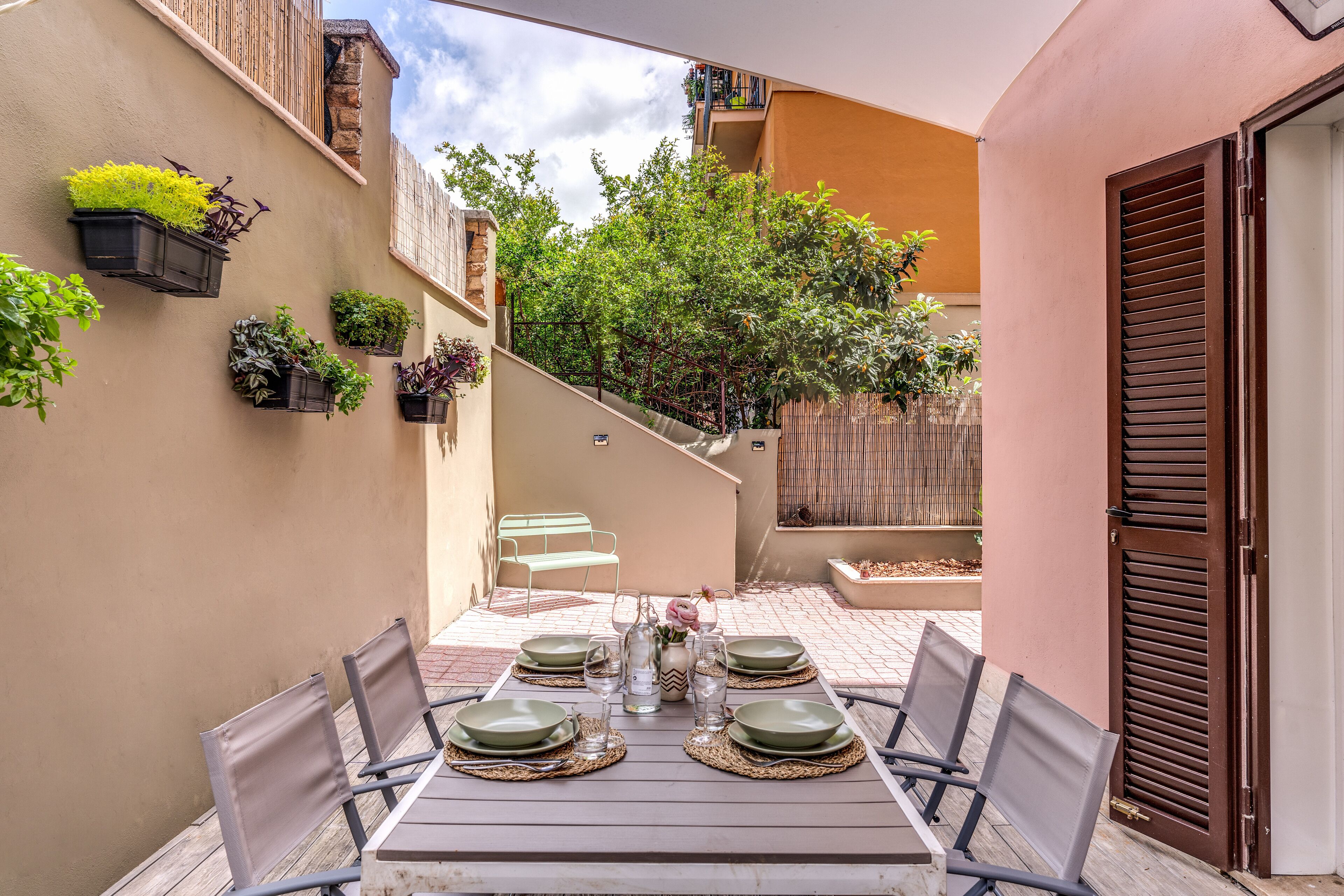 Udendørs spisemuligheder