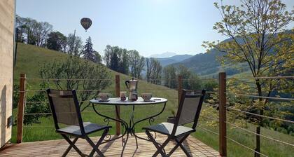 Tiny House à la Montagne Avec vue sur le Mont Blanc