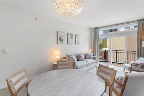 Classic Apartment | Living area | 40-inch TV with digital channels