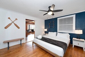 6 bedrooms, iron/ironing board, travel cot, WiFi