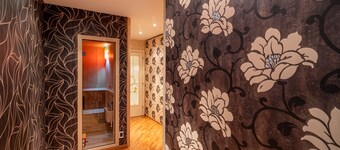 Downtown apartment of 180sqm offers WiFi a panoramic balcony.