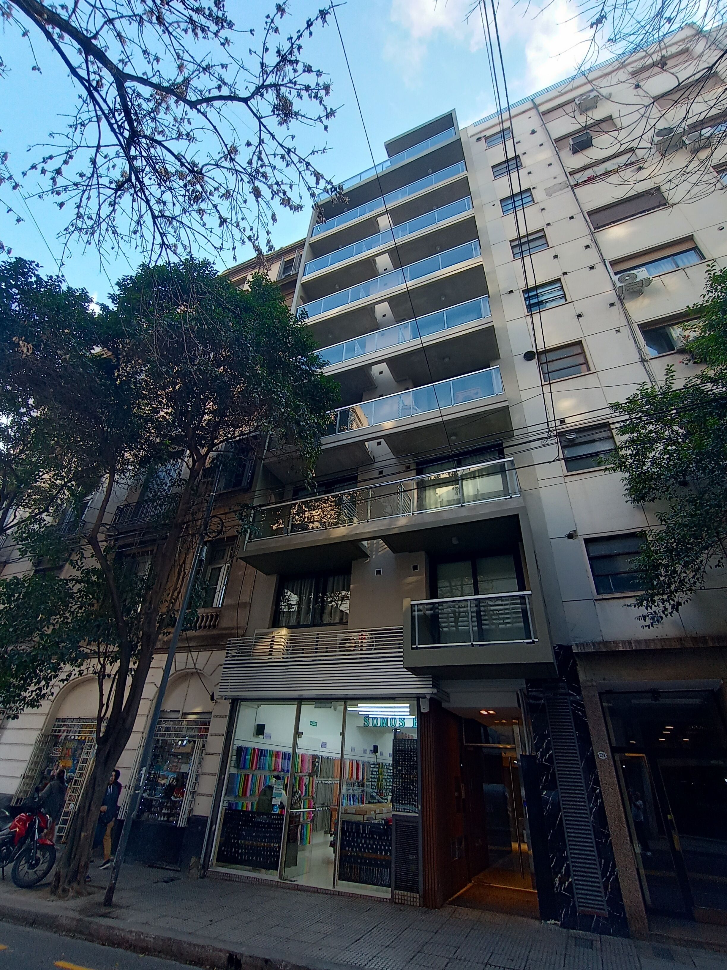 Façade de l’hébergement