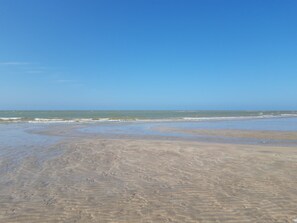 On the beach