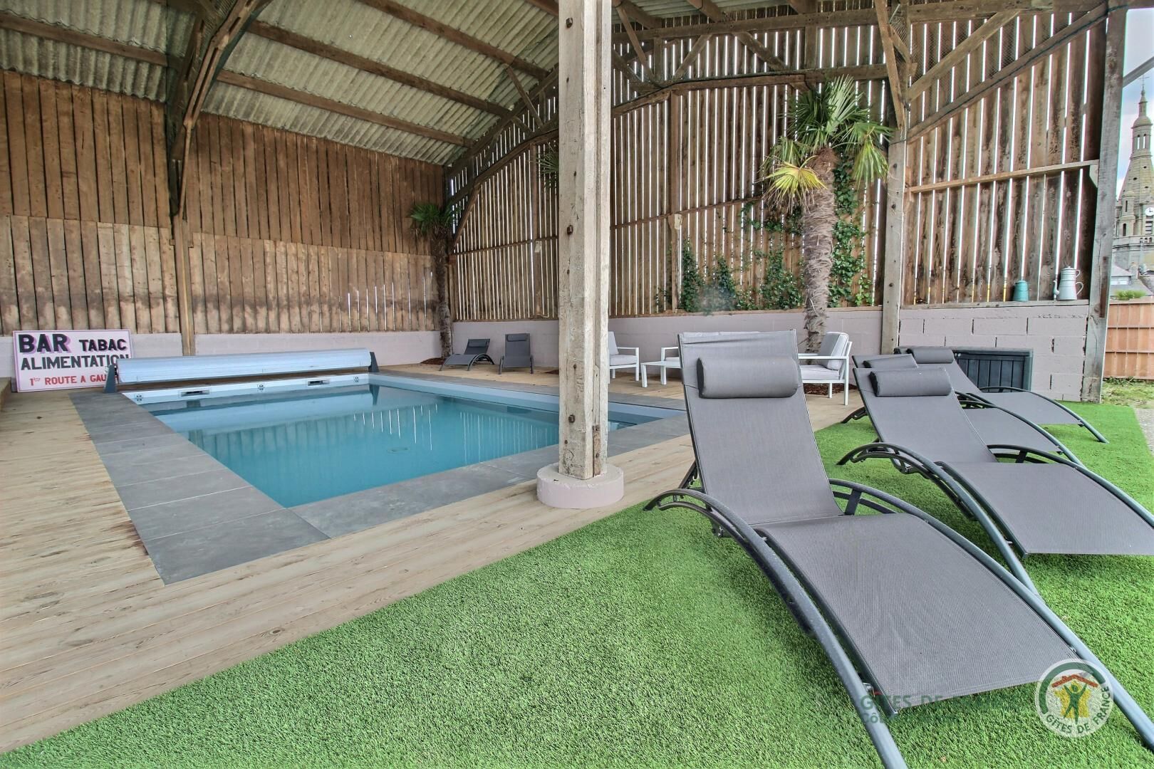 Piscine chauffée