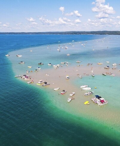 Torch Lake Sandbar Escape