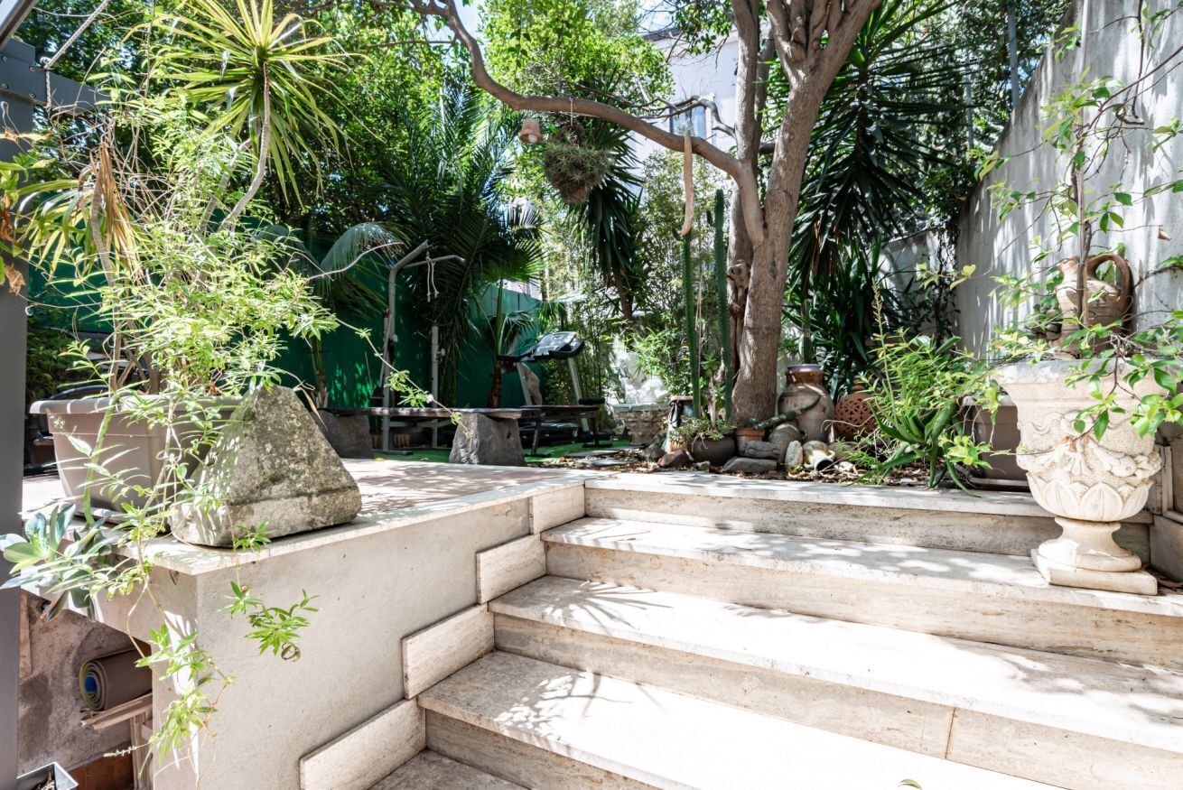 Overnattingsstedets uteområder