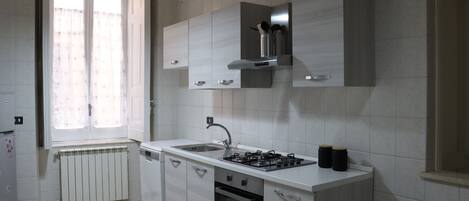 Kühlschrank, Ofen, Herdplatte, Geschirrspüler