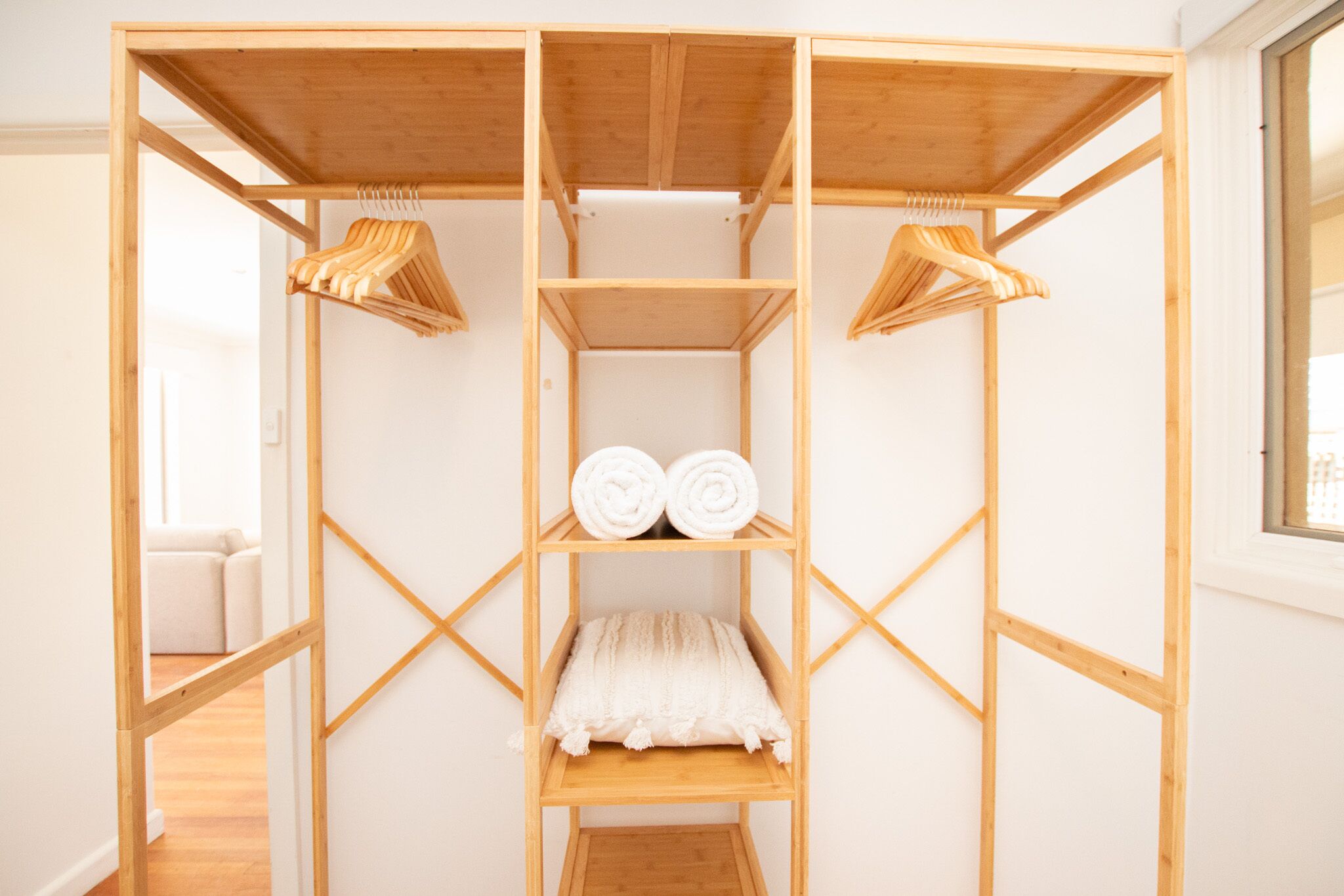 3 chambres, draps fournis