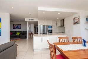 Dining - Wow is what you will say as you enter this large modern 3 bedroom apartment (Bargara)