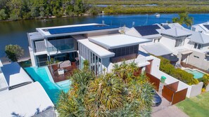 Exterior - Modern Riverview Escape with Private Pool (Noosaville)