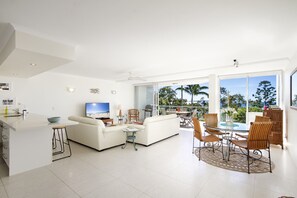 Interior - Courtyard Charm: Ocean Views, Little Cove (Little Cove)