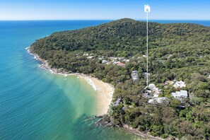 Enjoy breathtaking views of the coastline from a hilltop vantage point.