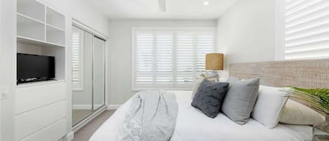 2 habitaciones y ropa de cama