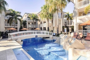 Beheizter Pool