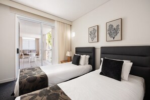 2 bedrooms, iron/ironing board, WiFi (free), bed sheets