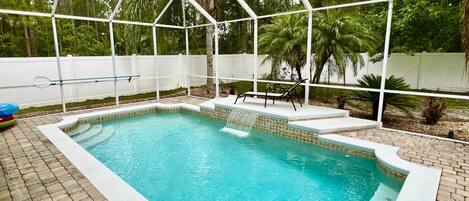 Außenpool, beheizter Pool