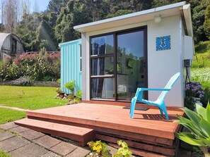 Chalet rustique familial, 1 chambre | Terrasse/patio