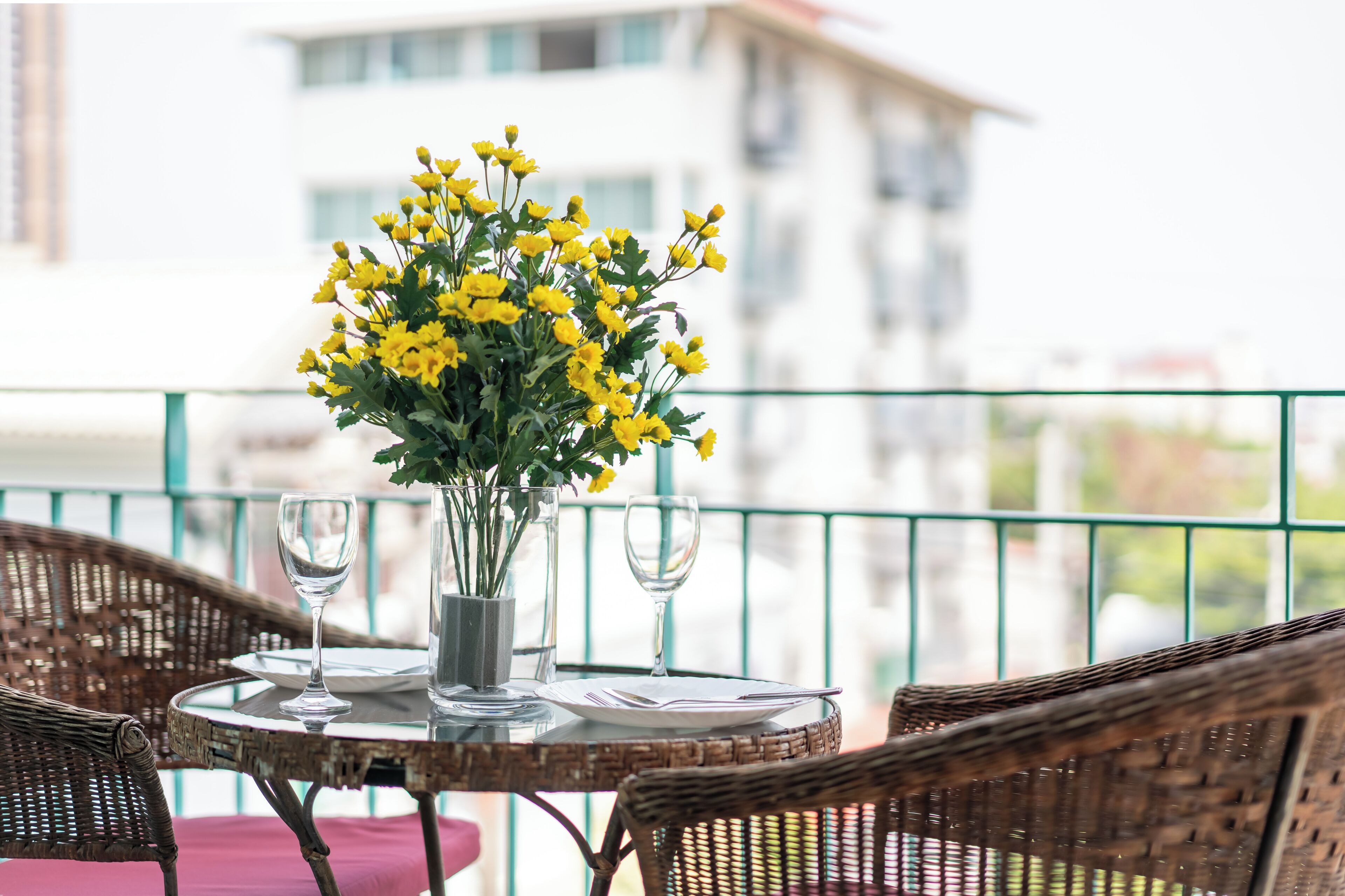 Deluxe-Zimmer | Balkon