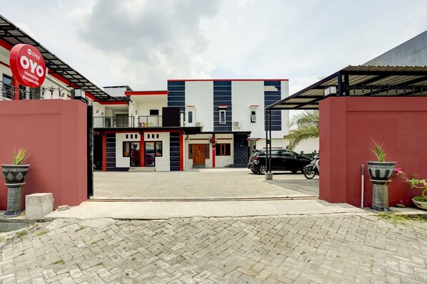 Voorkant van accommodatie