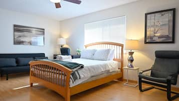 2 dormitorios, tabla de planchar con plancha, wifi y ropa de cama