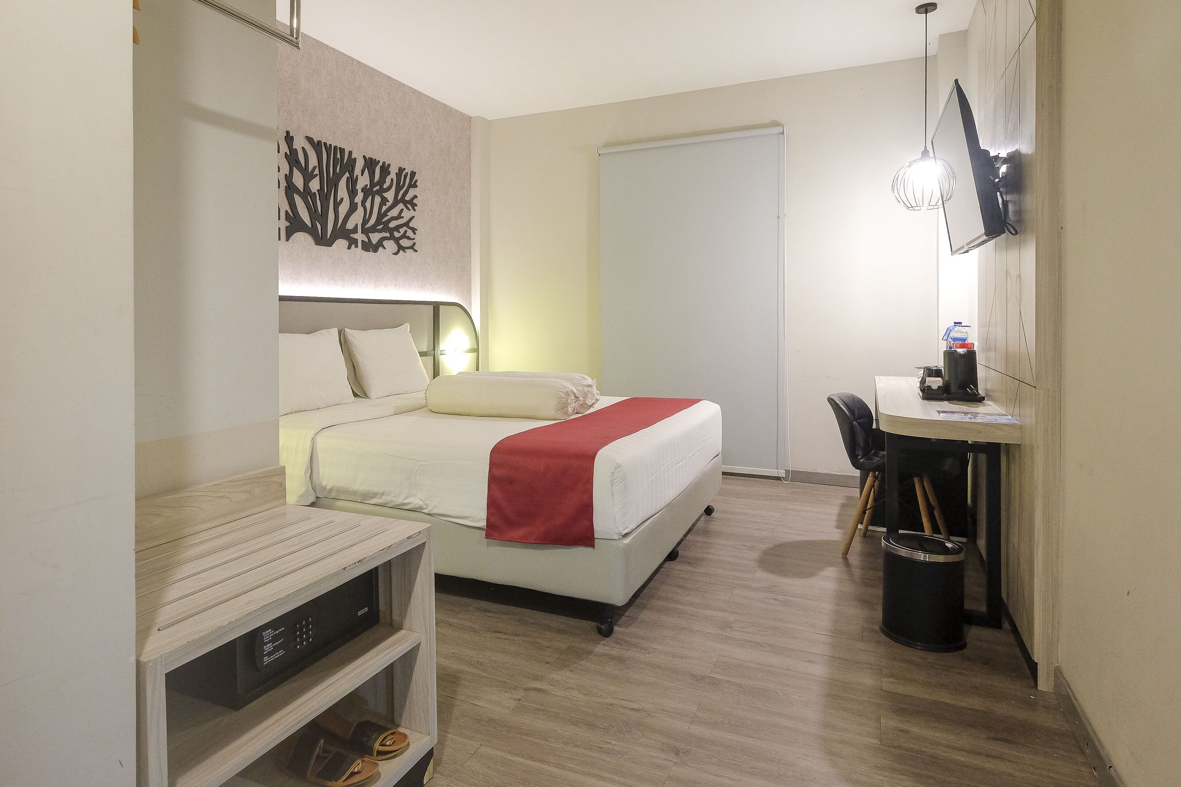 Dobbeltrom – deluxe | Skrivebord, lydisolert, wi-fi (inkludert) og sengetøy