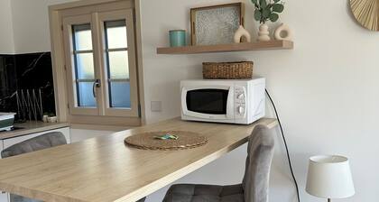 Quiet studio with terrace