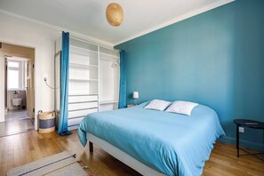 1 chambre, fer et planche à repasser, Wi-Fi gratuit, draps fournis