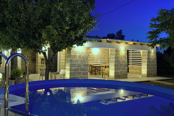 Outdoor pool - Puglia Gallipoli, Lecce, Ancient villa countryside, swimming pool and relaxation (parabita)